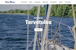 Porta Marina verkkosivujen uudistus